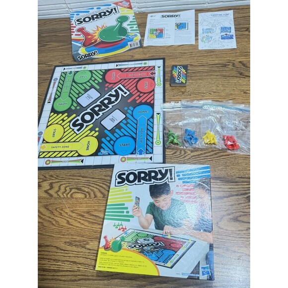 Hasbro Sorry! Family Board Game Night Classic Sweet Revenge  F1146 - Picture 6 of 10